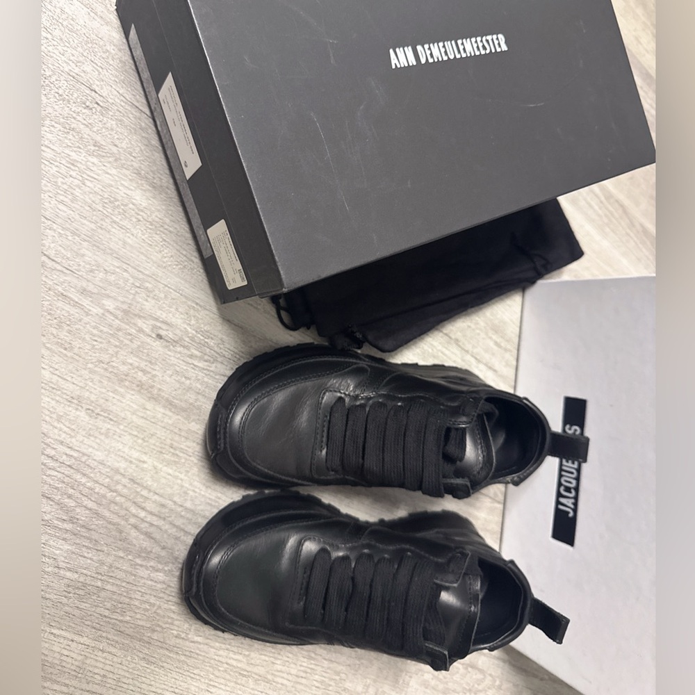 Ann Demeulemeester Black Shoes
